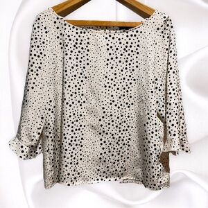#06 🕯️ Tara Jarmon Polka Dot Top